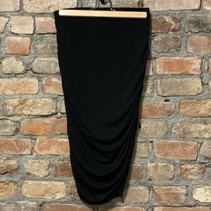 Stork & Babe over the bump jersey skirt